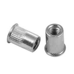 Standard Steel A-W Series Knurled Threaded Inserts