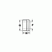 LC-2R16G C50 HuckBolt Standard Collar, 1/2″ Dia.