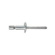 2794-0613 Steel Large Flange Head Monobolt Rivet, 3/16″ Dia.