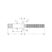 SB6-4KL Steel Button Head Klik-Lock Rivet, 3/16″ Dia.
