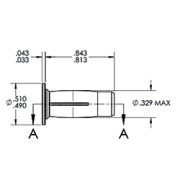 Sherex CPB Series – #CPB2-3118-280 – Rivet Nut – Steel